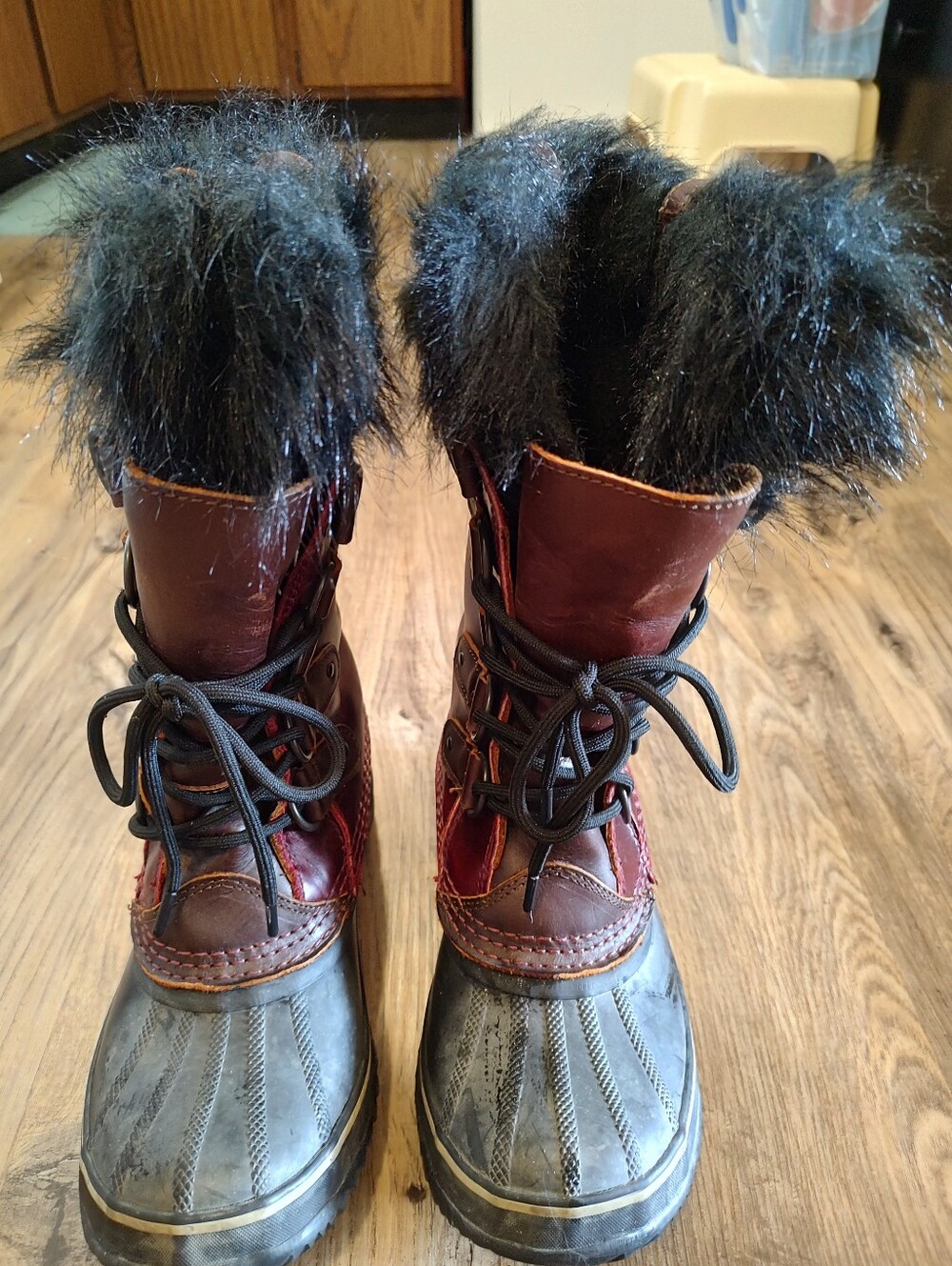Sorel Women's Winter Boots with Fur Trim
